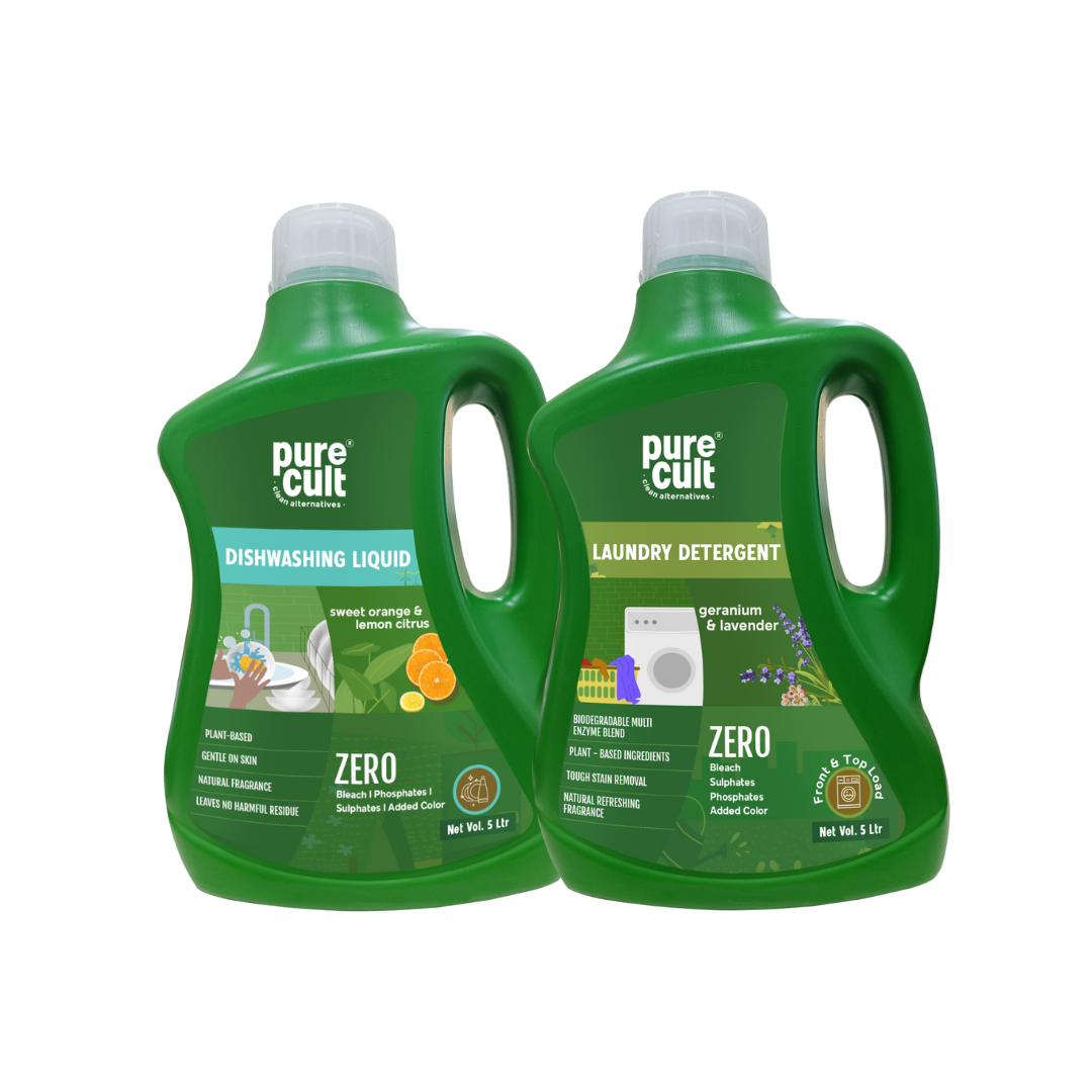 Dishwashing Liquid &amp; Liquid Laundry Detergent – Super Saver 5L Can